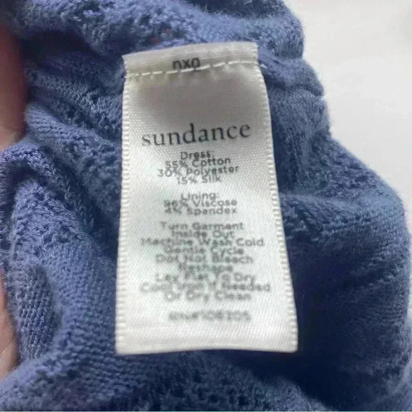 Sundance sweater knit Dress Vacation swim Coverup Boho Silk blend size medium - Picture 4 of 4